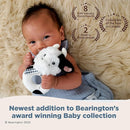 Bearington Collection Lil' Gilly 5.5 in Cow Baby Rattle - Baby - Plush Rattles Gift for Newborn by TinyTreasures Baby Boutique