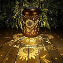 Solar Lanterns Outdoor Waterproof Hummingbird Garden Decor Christmas Gifts for Women Mom Grandma Hanging Lights Metal Decoration Outside for Yard, Patio,Backyard,Porch(Dragonfly and Sunflower) by GreenHaven Gardens