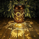 Solar Lanterns Outdoor Waterproof Hummingbird Garden Decor Christmas Gifts for Women Mom Grandma Hanging Lights Metal Decoration Outside for Yard, Patio,Backyard,Porch(Dragonfly and Sunflower) by GreenHaven Gardens