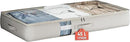 Under Bed Storage Containers with Window, Closet Organizers and Storage Bags, Foldable Underbed Storage Bags for Blankets, Clothing, Comforter, Linen Sheets, Wrapping Paper, 1 Pack, Grey by CozyNest Decor
