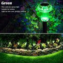 Halloween Solar Lights Outdoor 8 Pack Green LED Waterproof Mushroom Outside Lights for Yard Garden Patio Pathway Walkway Landscape Halloween Decorations by CozyNest Decor
