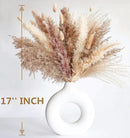 Natural Dried Pampas Grass Decor, 110 PCS Pampas Grass Contains White Bunny Tails Dried Flowers, Artificial Flowers for Bathroom Decor, Bathroom Wall Decor, Office Decor and Baby Shower Decorations by CozyNest Decor