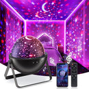 One Fire Star Projector Night Light for Kids Room, Bluetooth Speaker+Remote, 48 Lighting Cool Star Light Projector, Kids Room Decor, Christmas Gifts by TinyTreasures Baby Boutique