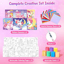 JoyCat Paint with Water Coloring Books, Art & Craft Activity, Princess No Mess Art for Kids Ages 4-8, Craft Kits & Supplies, DIY Creative Activity, Presents for Girls & Boys by TinyTreasures Baby Boutique