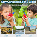 Vvinca Walkie Talkies for Kids Rechargeable, Spider Toys for Ages 3 4 5 6 7 8 9 10 Boys Girls Christmas Birthday Gifts for 3-12 Year Old, 2 Way Radio 22 CH VOX Long Range Walkie Talkie with Flashlight by TinyTreasures Baby Boutique