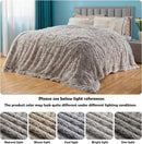 GONAAP Fuzzy Faux Fur Throw Blanket Twin Size Frosty Grey Super Soft Cozy Plush Fuzzy Shaggy Blanket for Couch Sofa Bed (Frosty Grey, Twin(60"x80")) by CozyNest Decor
