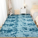 5x7 Area Rug, Luxury Rugs for Living Room, Ultra Soft Rugs for Bedroom, Non-Slip Indoor Carpet for Nursery, Kids Room, Playroom, Home Decor, Tie-Dyed Blue by TinyTreasures Baby Boutique