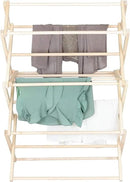 Pennsylvania Woodworks Clothes Drying Rack: Solid Maple Hard Wood Laundry Rack for Sweaters, Blouses, Lingerie & More, Durable Folding Drying Rack, Made in USA, No Assembly Needed, Medium by CozyNest Decor