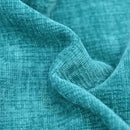 CaliTime Throw Pillow Covers Decorative 26 X 26 Inches Pack of 2 Cozy Chenille Cushion Cases for Couch Sofa Bed Living Room Home Lake Blue by CozyNest Decor