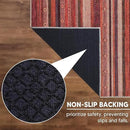 Keen Home Design 10x14 Rug - Machine Washable Area Rug with Non-Slip Backing, Ideal for Living Room, Dining Room, Bedroom - Vintage, Easy Clean, Durable, Low Pile Rug - (9'7" x 14') by CozyNest Decor