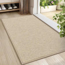 LEKEEPGO Door Mat 24"x36", Non Slip Door Mat Indoor Entrance, Rubber Backing Front Indoor Door mat Washable Absorbent Low-Profile Entryway Entry Resist Dirt Inside Door Mats, Khaki by CozyNest Decor