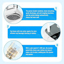 Pataku Portable Washing Machine, 17.6 Lbs Compact Mini Washer and Dryer Combo,Twin Tub Laundry Washer with Spin Cycle, Soaking Function Ideal for Apartment, Dorms, RVs Camping, Grey by CozyNest Decor
