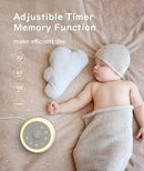 Dreamegg D1 Sound Machine - White Noise Machine with Baby Night Light for Sleeping, High Fidelity Sounds, Timer & Memory Feature, Sound Machine for Baby Adults, Home, Office, Travel (White) by TinyTreasures Baby Boutique