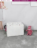 Rectangular Storage Basket Fabric Organizer Bin for Toys,Books,Clothes,Gifts,Pets-Perfect for Home,Office,Nursery,Dorm,Shelf(Rec-Love cat ) by TinyTreasures Baby Boutique