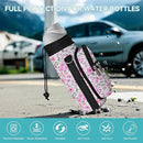 icolor Water Bottle Carrier Bag with Strap 25/32/40 oz Crossbody Bottle Holder with Phone Pocket Sling Sleeve Insulated Neoprene Water Bottle Pouch for Walking Travelling by TinyTreasures Baby Boutique