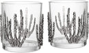 Skeleton Four Handed Whiskey Glass Set Of 2 By 12OZ Skeleton Glasses 5 H Goth Gifts by The Wine Savant