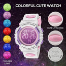 Kids Watch,Boys Watch for 3-15 Year Old Boys,Digital Sport Outdoor Multifunctional Chronograph LED 50 M Waterproof Alarm Calendar Analog Watch for Children with Silicone Band,Kids Gift by TinyTreasures Baby Boutique