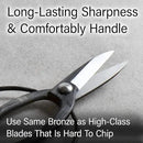 YAMASAN KYOTO UJI Japanese Suiryu Bonsai Scissors - Traditional Hasami Pruning Shears, Japanese Bonsai Garden Tools, Made in Japan (7.87inch) by GreenHaven Gardens