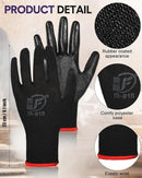 Nuogo 48 Pairs Gardening Gloves for Men Women Rubber Coated Safety Work Gloves Bulk for Gardening Construction Work by GreenHaven Gardens