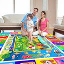 Kids Rug for Playroom, Farm Play Mat, Sea Animal Alphabet ABC Educational Rug, Floor Play Mat Carpet for Bedroom Preschool Classroom (78.7X59 INCH, Farm) by TinyTreasures Baby Boutique