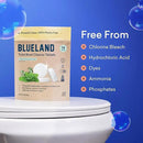 BLUELAND Toilet Bowl Cleaner Tablets, 2-Pack, 28 Count, Peppermint Eucalyptus, Plastic-Free, No Harsh Chemicals, Plant-Based by CozyNest Decor