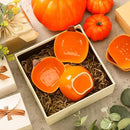 Dandat Fall Ramekins 6 oz Oven Safe Pumpkin Ceramic Ramekins Small Creme Brulee Dishes Dipping Pumpkin Baking Dish Shaped Bowl Plates for Serving Dip, Sauce, Condiments and Snack(24 Pcs) by CozyNest Decor