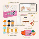 ChillFuzz Animal Crochet Kit Beginner Crochet Kit for Adults and Kids with Yarn Hook and Instructions Fun DIY Craft Gift Yoga Cat by TinyTreasures Baby Boutique