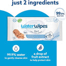 WaterWipes Sensitive+ Newborn & Baby Wipes, 3-In-1 Cleans, Cares, Protects, 99.9% Water, Unscented & Hypoallergenic, 1080 Count (18 Packs) by TinyTreasures Baby Boutique
