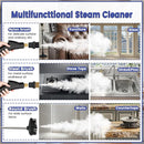 2500W Handheld Steam Cleaner,Portable Car Steamer For Auto Detailing,High-Temperature and Pressure Steam Cleaner For Home, Steam Cleaning Machine for Furniture,Kitchen,Grout,Floor,Tile (03-White) by TinyTreasures Baby Boutique