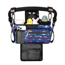 TOPDesign Universal Baby Stroller Organizer, Stroller Caddy with Detachable Mesh Bag & Heightened Insulated Cup Holders & Non-Slip Secure Hooks Accessories, Fits Most Strollers (Cars) by TinyTreasures Baby Boutique