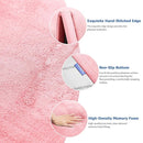 Baby Play Mat for Floor,1.3" Thick Memory Foam Tummy Time Mat for Toddlers,Infants,Kids,Water-Repellent Soft Nursery Rug,Extra Large Non Slip for Crawling&Yoga,Tatami Style for Living Room(Pink) by TinyTreasures Baby Boutique