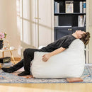 Bean Bag Chair with Filler, Bean Bag Sofa Chair with Tufted Soft Armrests Plush Lazy Sofa Comfy Chair,Large BeanBag Chair for Adults in Livingroom, Bedroom by CozyNest Decor
