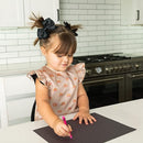 Tiny Twinkle Mess Proof Baby Bib - Waterproof & Lightweight Baby-Led Weaning Apron | 100% Recycled Polyester, Easy Clean & Machine Washable (Boho Rainbow, Large 2-4 Years) by TinyTreasures Baby Boutique