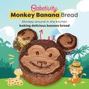 BAKETIVITY Monkey Banana Bread Kids Baking Kit | Banana Cake Kids Baking Set for Girls & Boys | Baking Set for Kids with Pre-Measured Ingredients | Perfect Family Gifts for Cooking Lovers Ages 6-12 by TinyTreasures Baby Boutique