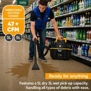 Prolux Surge Cordless Commercial Wet/Dry Tool & Travel Vacuum by Prolux Cleaners