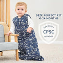 Yoofoss Baby Sleep Sack 18-24 Months, TOG 2.5 Baby Wearable Blanket with 2-Way Zipper, 100% Organic Cotton Fabric Winter Newborn Sleeping Sack, Warm Soft Comfy by TinyTreasures Baby Boutique