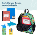 Wildkin 12-inch Kids Backpack – Padded, Adjustable, Ideal for Daycare & Travel - Wild Animals by TinyTreasures Baby Boutique