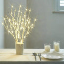 Birchlitland Lighted Birch Branches with Timer Battery Operated 18IN 70L Warm White LED Fairy Lights, Artificial Decorative Branch Lights for Home and Holiday Decoration Indoor Outdoor by CozyNest Decor
