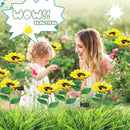TYNLED Sunflower Solar Garden Lights, 2 Pack Outdoor Solar Powered Garden Stake Lights Waterproof Decoration Flower Landscape Lights for Garden Patio Pathway Backyard by GreenHaven Gardens