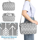 Accmor Stroller Organizer, Universal Stroller Organizer with Insulated Cup Holder Pocket, Dual Purpose Large Capacity Stroller Bag Caddy, Stroller Accessories Fits for Uppababy, Doona, Nuna Strollers by TinyTreasures Baby Boutique