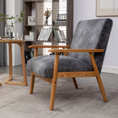 Wide Classic Mid-Century Modern Arm Chair by Unique Piece Furniture