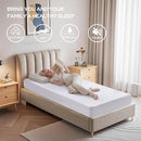 BEDLORE 2 Pack Waterproof Mattress Protector, Twin XL Size Mattress Pad with Deep Pocket Fitted Up to 6-15 inches, Soft Noiseless Single Bed Mattress Cover for Bedroom (White) by TinyTreasures Baby Boutique
