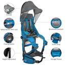 WIPHA Hiking Backpack Carrier, Lightweight Toddler Shoulder Carrier with Sun Shade, Foldable Frame, Breathable Mesh Backrest, Toddler Hiking Backpack for Kids 6 Months to 4 Years Old by TinyTreasures Baby Boutique