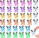 35 Pcs Mini Panda Figurines Luminous Miniature Cute Resin Animals Glow in The Dark Tiny Panda Landscape Decoration Resin Figures DIY Accessories Ornament Craft Party Cake Topper by GreenHaven Gardens