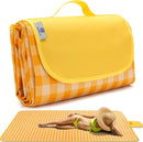 Picnic Blanket Beach Mat Extra Large Sandproof Waterproof Camping Blanket Portable Travel Blanket Play Mat for Outdoor Indoor Family Women Men Kids Beach BBQ Park Grass, 79"x57" by TinyTreasures Baby Boutique