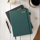 Planner 2025-2026, Academic Linen 2025-2026 Monthly Planner July 2025 to June 2026, Weekly & Daily Organizer with Tabs, Note Pages, Hardcover 5.65" x 8.15"- Ideal for School, Work & Productivity-Green by TinyTreasures Baby Boutique
