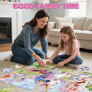 Jumbo Floor Puzzle for Kids,48 Piece Unicorn Large Jigsaw Puzzles,Puzzle for Toddler Ages 3-5,Fun Educational Preschool Learning Toy Gift for Boys & Girls Ages 4-8 by TinyTreasures Baby Boutique