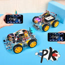 OSOYOO V2.1 Smart IOT Robot Car Kit for Arduino - Early STEM Education for Beginner and Teenager – Learn Circuit, Sensor - Get Hands-on Experience on Programming, Electronics Assembling, Robotics by TinyTreasures Baby Boutique
