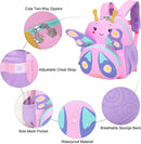 SUN EIGHT Preschool Toddler Backpack for Girls Kids Backpack Cute 3D Cartoon Animal Waterproof Schoolbag for Baby Girl Boy 1-5 Years（Butterfly） by TinyTreasures Baby Boutique