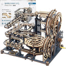 ROKR 3D Wooden Puzzles for Adults Marble Run Model Building Kit(LGA01 Marble Night City) by TinyTreasures Baby Boutique